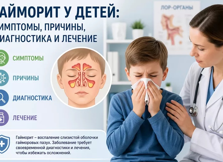 Гайморит: диагностика и лечение
